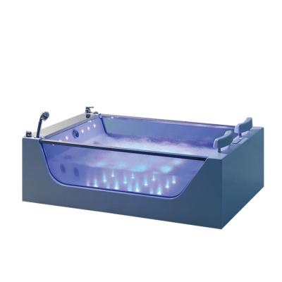 China New Arrival Best Two Person Acrylic Massage Bathtub Eco - Friendly Material for sale