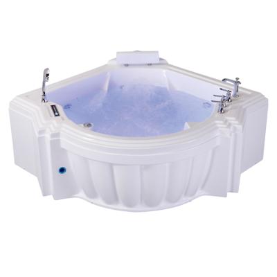 China Eco - Friendly Material Luxury Hot Selling Acrylic Corner People Two People Massage Bathtub for sale