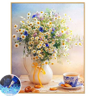 China New Customized Wholesale Classic/Postmodern Flower and Coffee 5D Full DIY Diamond Painting Cross Stitch for sale