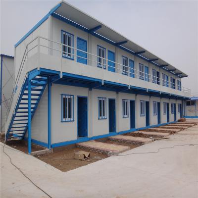 China Container House, Prefabricated Steel Frame, Prefabricated Container House, Modular Building China Te koop