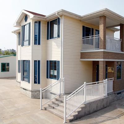 China 2021 China Prefab Modern Villas Luxury Prefab Steel Villa Modern Container House Prefab Beach Villa en venta