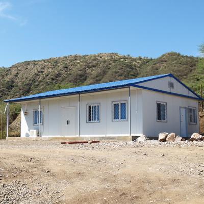 China Modular Homes Accommodation Container House Low Cost Modular Homes For Poor People zu verkaufen