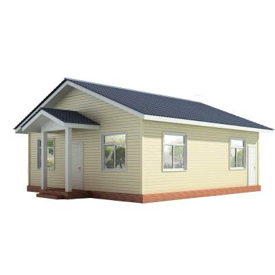 China hot sale low cost villa style 2 bedroom prefabricated house for ce standard Te koop