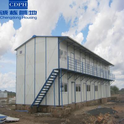 China Sandwich Panel And Steel 3 Bedroom Living Container House prefab Modular Home zu verkaufen