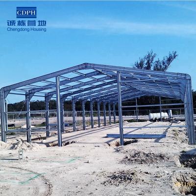 Cina Hot Dip Galvanized Warehouse Building for Storage, metal structure in vendita