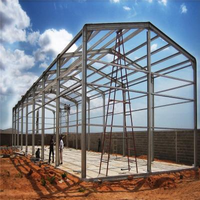 China Steel Structure Warehouse Prefabricated Steel Structure Strong Design Te koop