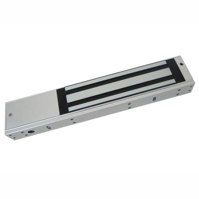 China High Strength Alloy 12V/24V 280kgs/600lbs Door Magnet Aluminum Material Housing Surface Mounted LED Single Door Electric Magnetic Electromagnetic Lock for sale