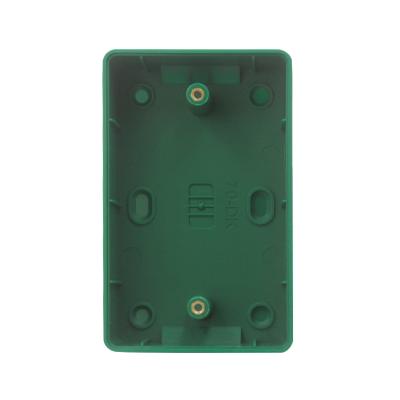 China Fireproof ABS Pg70 PC Material Back Mounted Exit Button Box 115x70mm Push Button Switches for sale