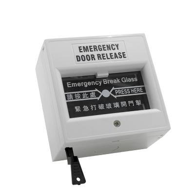 China ABS Glass Manual Fire Alarm Cutoff Emergency Exit Call Point for sale