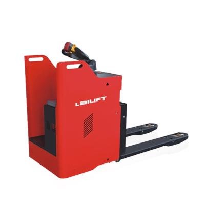 China Material Handling Equipment China Electric Driven Narrow Aisle Forklift Small Pallet Truck for sale