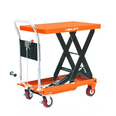 China Portable Hydraulic Tools Cart 500kg Lift Table Trolley for sale