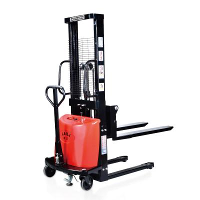 China Material Handling Equipment 2 Ton Pallet Jack Battery Operated Semi Electric Stacker for sale