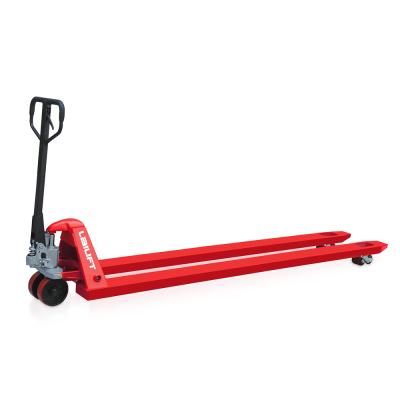 China PU / Nylon Forks Long Hydraulic Pump Hand Vane Truck With CE Certificate for sale