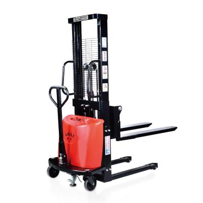 China Material Handling Equipment LAILI Walkie Electric Stacker (1ton or 1.5ton capacity, 3 meters lift height), 2 Ton Reach Stacker Price for sale