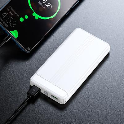 China Carry Ultra Slim Easy Fast Charging 20000mah Powerbank Cash Portable Mobile Charger Power Bank for sale