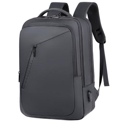 China With Customization USB Charging Black Smart Laptop Bags Computer Backpack USB Waterproof Business Laptop Backpack for sale