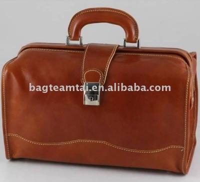 China 2013 vintage genuine leather handbag female doctor handbag for sale