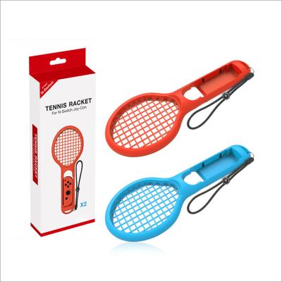 China Product of 2 Pack Sportswear Grip Racket Tennis Game Accessories for Nintendo Switch Joycon for Mario Tennis Game TNS-1843 for sale