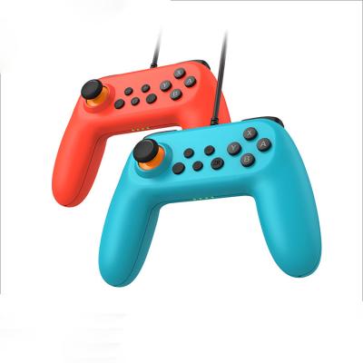 China VIBRATION MOTOR Game Base Cable Controller for Nintendo Switch Joycon Gamepad Joypad Console with 2 Packs for sale