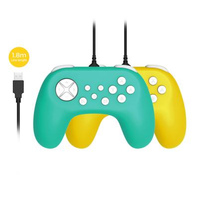 China VIBRATION MOTOR MINI Portable Wired Game Controller for Nintendo Switch Console and Switch Lite Gamepad Joypad for sale