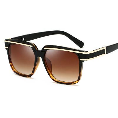 China Fashion Sunglasses Wholesale 2019 Oversized OEM Brand Man UV400 Pilot Shades Sunglasses For Women for sale