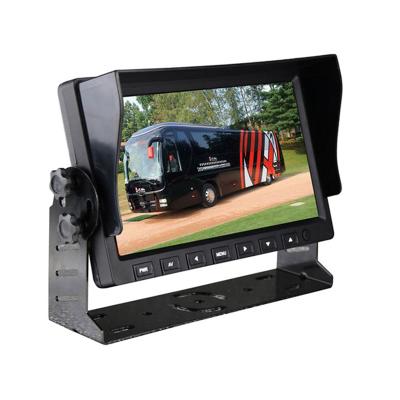 China Trucks Bus Voltage 8~36V Heavy Duty Vehicle Wide Backup Rear View Reversing Car TFT LCD Monitor For Turcks Buses for sale