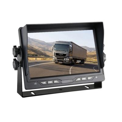 China AHD Remote Control 12-36V 7 Inch Digital Panel Car LCD Monitor Rear View Car Reverse Monitor for sale