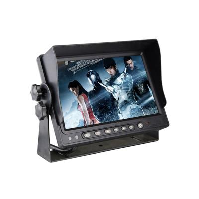 China Heavy duty vehicles such as bus 9v-36v heavy duty 7 inch monitor car rear view reversing backup monitor for bus and truck for sale