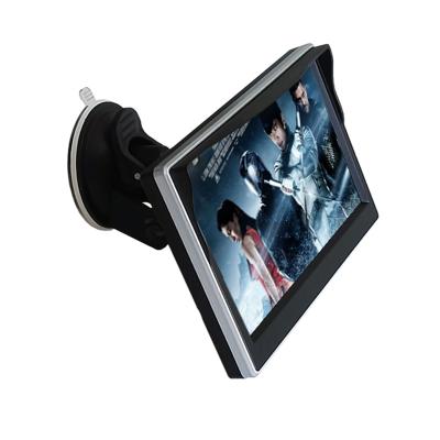 China Universal Car 5 Inch Rearview Standalone Car Suction Monitor Reversing Display With Suction Cups Bracket for sale