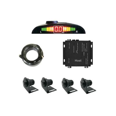 China Waterproof Truck Reverse Parking Sensor With LED Display / Buzzer / Human Voice for sale