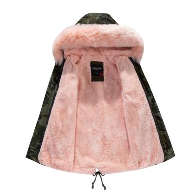 China new Anti-wrinkle cartoon baby boy and girls padded jacket winter clothes kids hooded coat medium warm kids clothing for sale