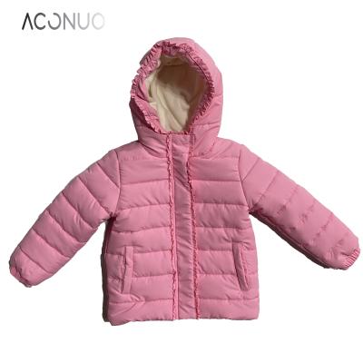 China 2022 Custom Made YAJIANUO Girls Waterproof Padded Jacket Coat Pink Baby Jacket Winter for sale