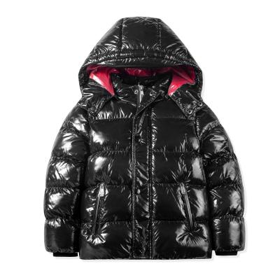 China Anti-wrinkle OEM Customized Teenage Thermal Jackets Kids Kids Padded Nylon Jacket For Boy for sale