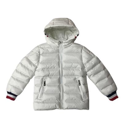 China Anti-wrinkle OEM Plus Size Kid Winter Windproof Kids Bubble Coat Jacket Boys Shear Fur Jackets for sale