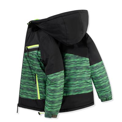 China Custom Children's Jacket Toddler Boy Waterproof Contrast Anti-wrinkle Printing Jackets for sale