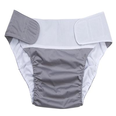 China 2022 Wholesale Adult Diapers Ananbaby Incontinence Plain Weave Pants Adults Reusable Cheap Cloth Diaper for sale