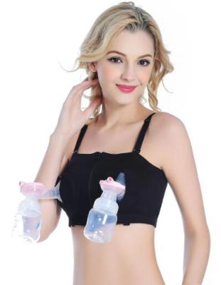 China Breathable Hands Free Breast Pump Mom Care Pumping Bra Wearable Breast Pump Bra Hands Free for sale