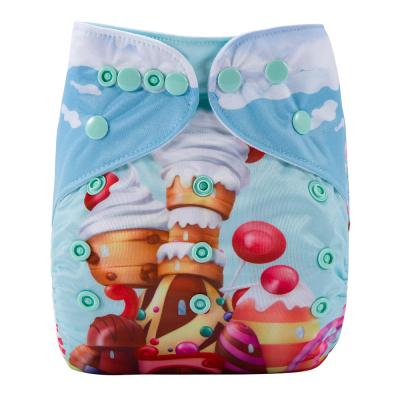 China Ananbaby Reusable Cloth Diaper Stocks Bulk Wholesale Bulk Baby Position Prints Diaper for sale