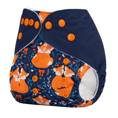 China AnAnBaby's New 2020 Plain Weave Position Prints All In One Excellent Diaper for sale