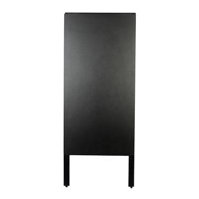 China Waterproof New 2020 Aluminum Blackboard Rectangle Shape Magnetic Chalkboard Floor Standing A Frame Signs Poster Board for sale