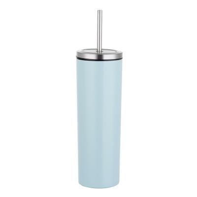 China Straight Straw Metal Water Viable Beer Coffee Straw Drink Lean Cup Mug Tumblers For Hot Cold Drinks for sale