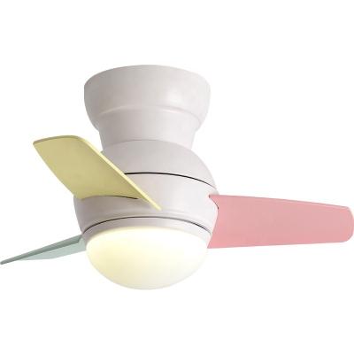 China Modern Household Ceiling Lamp Ceiling Fan With Remote Lamp Controller In Children's Room for sale