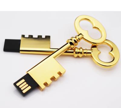 China 2020 Novelty Business Product Gifts Antique Metal Key Memoria Usb 2.0 Usb Stick Key for sale