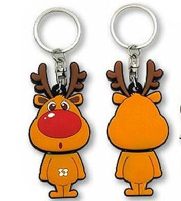 China Plastic Christmas Deer 64GB Usb Stick Cartoon Elk Memory Stick for sale