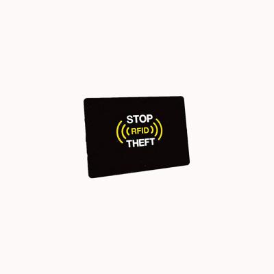 China Shield Credit Card Hot Sale Signal Skimmer Protector NFC RFID Blocking Card for sale