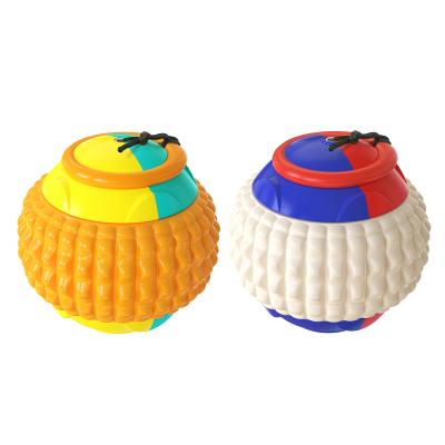 China Cheap And Durable Plastic Hand Viable Throwing Ball For Pet Toys Birthday Pet Ball Toy for sale