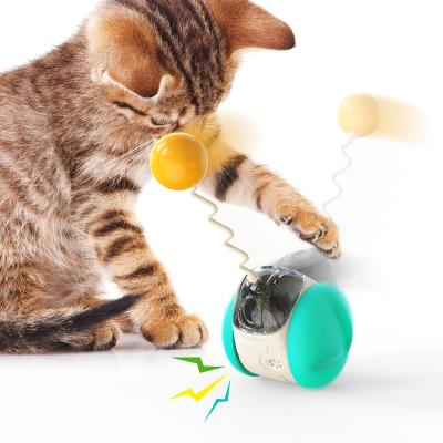 China Popular Viable ABS Material Balance Car Sounding Pet Toy Movement Cat Toy Pet Supplies and Pet Toys with Bird Cry for sale