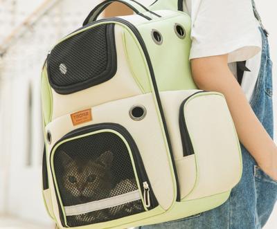 China Wholesale Luxury Travel Pet Bag New Design Cat Capsule Bag Pet Backpack Luxury And Waterproof Bag Backpack for sale