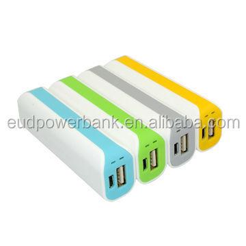 China 2,200mAh Portable Portable Power Banks Manual Power Bank With Torch For Mobile Phone for sale