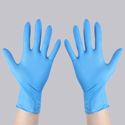 China Hot Sale Factory Work Safety Nitrile Guantes Disposable Tableware Nitrile Guantes Cleaning Guantes glov nitile customization for sale